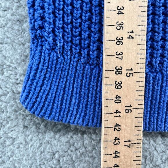 Milkshake Girls Periwinkle Blue Sweater with Shoulder patches - Picture 7 of 14